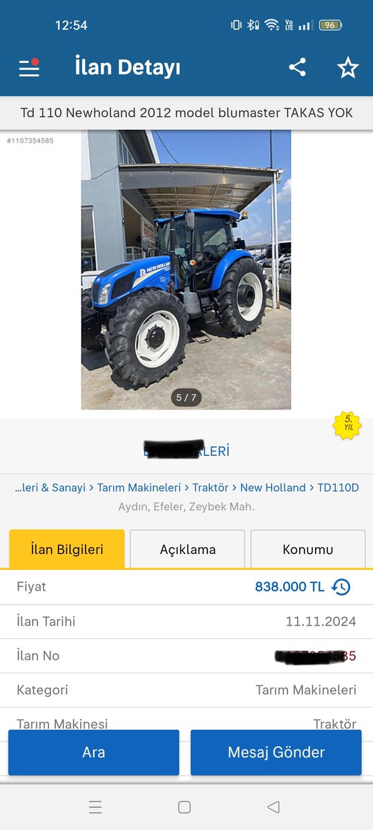 karizmax85's tweet photo. @superbeyinsiz Ya bi git
New Holland TD serisi sahibindende 700-800 bin
Case, Deutz gir bak be https://t.co/hjBnhkMx36