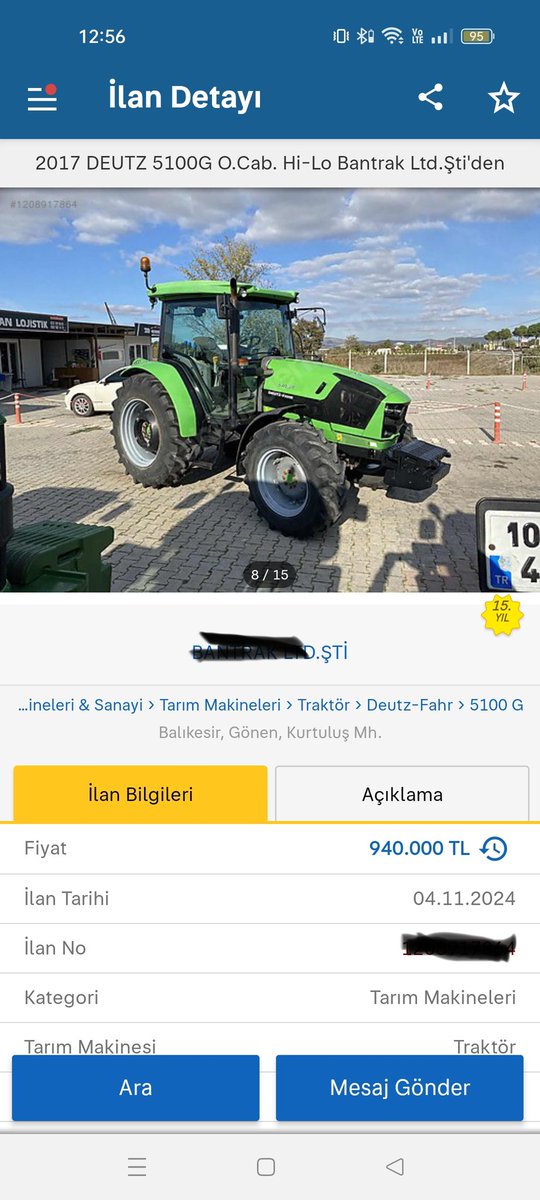 karizmax85's tweet photo. @superbeyinsiz Ya bi git
New Holland TD serisi sahibindende 700-800 bin
Case, Deutz gir bak be https://t.co/hjBnhkMx36
