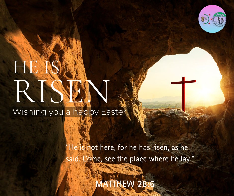In Christ, our Salvation is secured. 

He has Risen, Hallelujah!