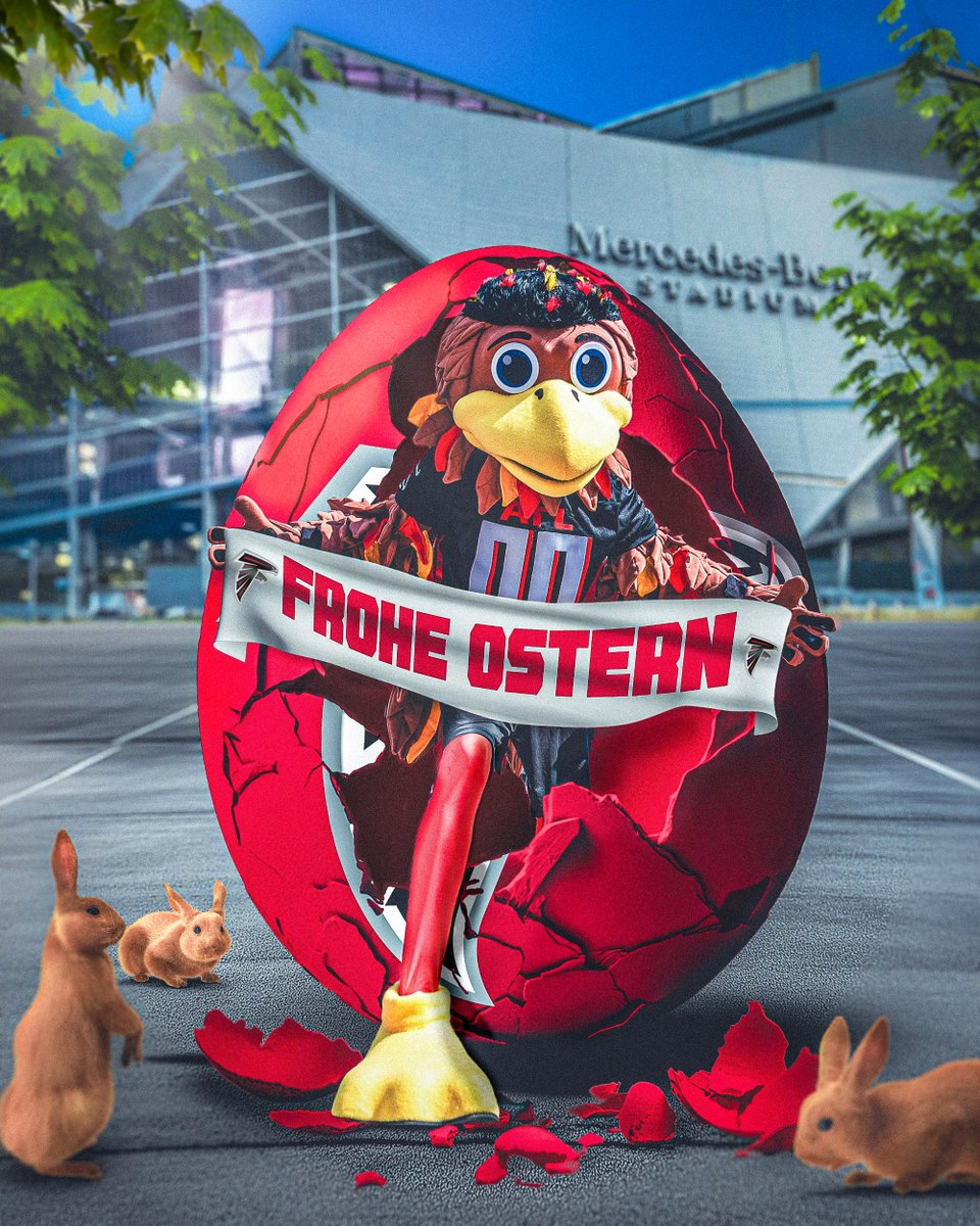 Frohe Ostern! (Happy Easter) #DirtyBirds 

🎨🇩🇪 <a href="/FalconsDeutsch/">Falcons Deutschland</a> on Insta