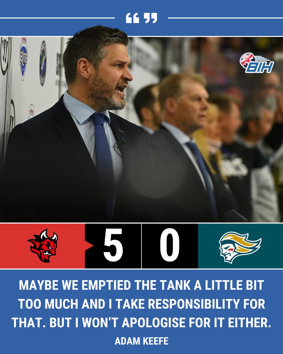 BritIceHockey's tweet photo. "It’s easy for everyone to have a laugh at the Belfast Giants right now," said Adam Keefe.

"But we’re the team that was the most consistent for eight months and that’s why we get to call ourselves the league champions."

📲 https://t.co/OqadF8K0Af https://t.co/k1SU4pC4em