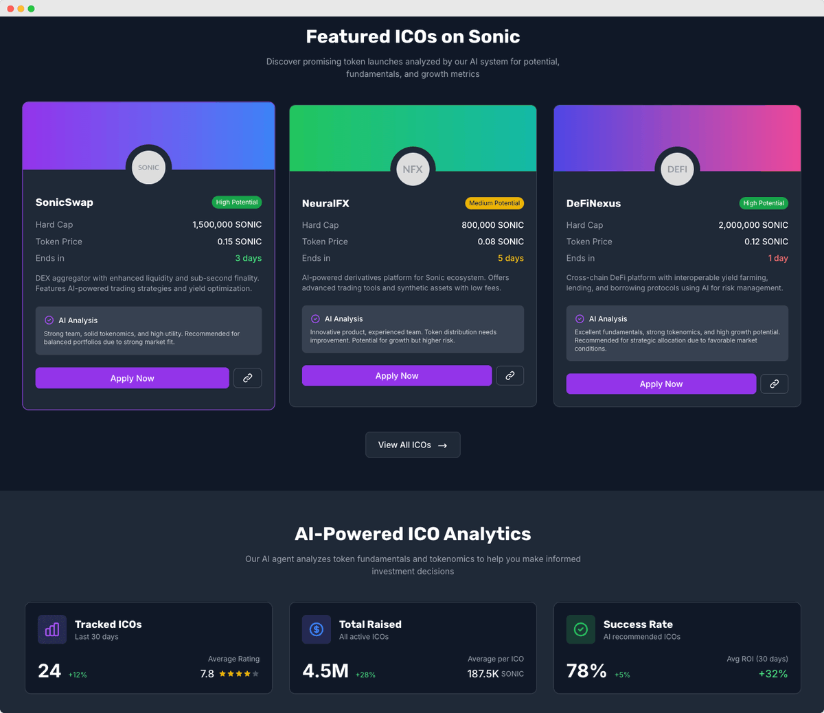 russdotfi's tweet photo. Roadmap for @russdotfi  💎

Track the Latest ICO’s happening on the sonic blockchain, analyse and suggest the best tokens to invest in based on fundamentals and tokenomics using AI.  

Everything in 1 Click ⚡️ https://t.co/BbblcJP2NQ