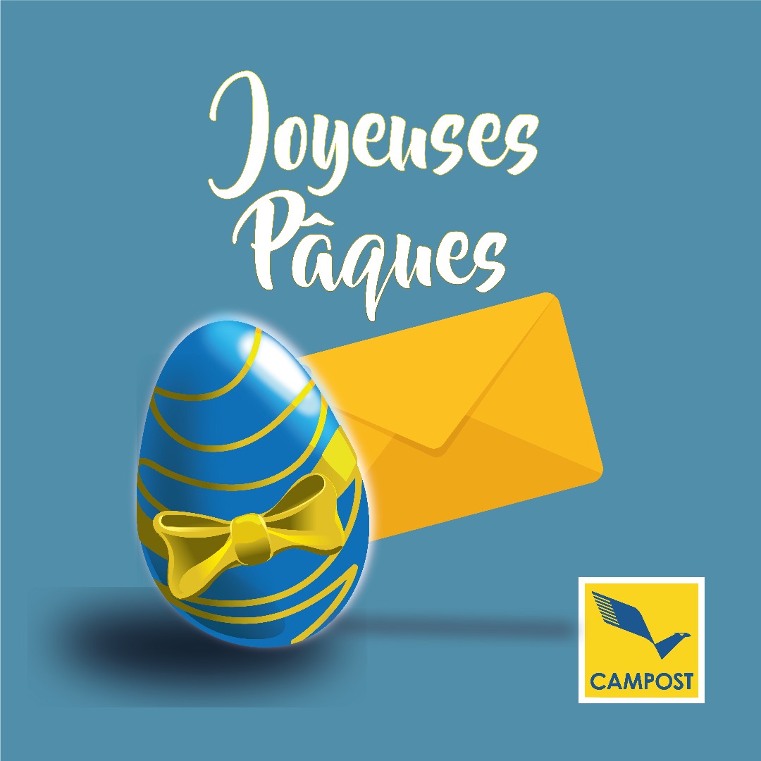 <a href="/CampostOfficiel/">CAMPOST</a> souhaite une belle célébration de 
#pâques à toute la communauté chrétienne!