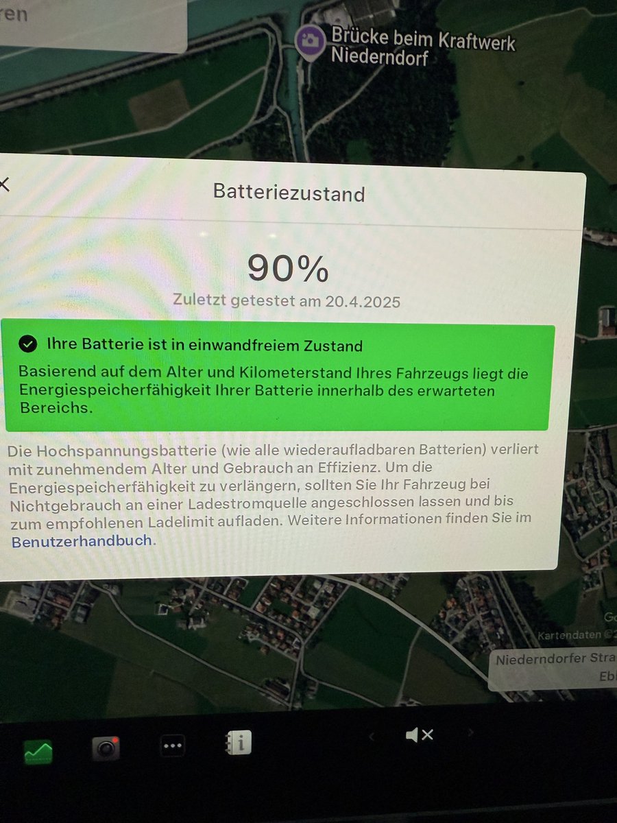 #Tesla Model3 LR Baujahr 6/21 mit 91500km
Absolut zufrieden mit den Werten