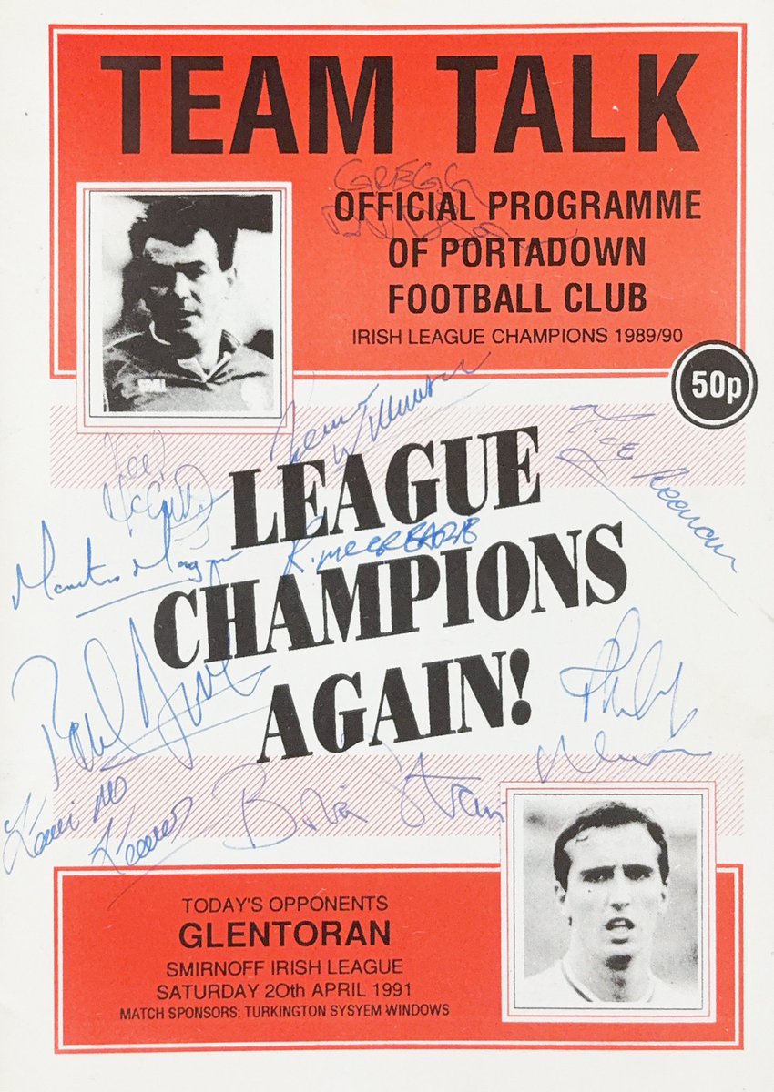 Champions 1990/91 <a href="/Portadownfc/">Portadown FC</a>