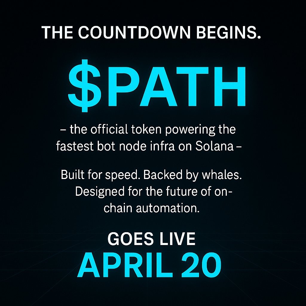 path_rpc's tweet photo. Regarding the launch of Path Token:
Dev Tokens will be locked for 5 days using a Timelock, meaning the team can’t sell or transfer any tokens during this period.
This ensures transparency and protects the project and community from early dumping.

#PathToken #Crypto #Blockchain #Timelock #Solana #DeFi #CryptoCommunity #lunching
#ComingSoon  #memecoin