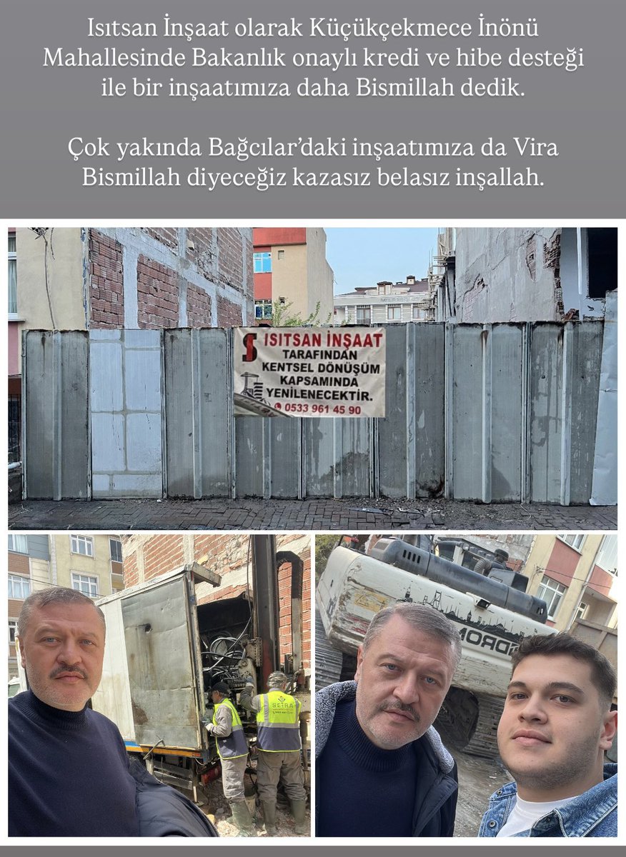 Isıtsan İnşaat güvencesi ile yeni, güvenli, depreme dayanıklı binalar inşa etmek için hizmetinizdeyiz.