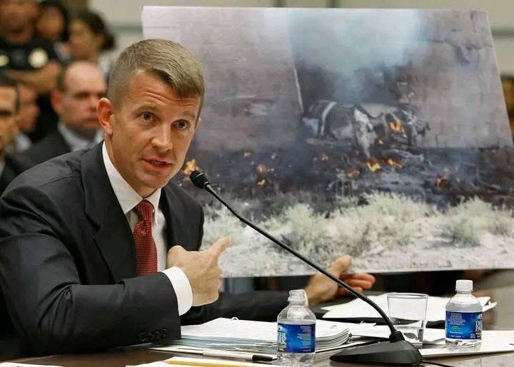 PlotinYambenga's tweet photo. #RDC: Erik Prince, fondateur de la société de sécurité américaine Blackwater a signé un contrat avec le gouvernement congolais pour la sécurisation des mines du pays , notamment dans le Katanga . Ses hommes pourraient aussi intervenir dans la guerre contre le M23/RDF/AFC. https://t.co/KQPrNPz5hJ