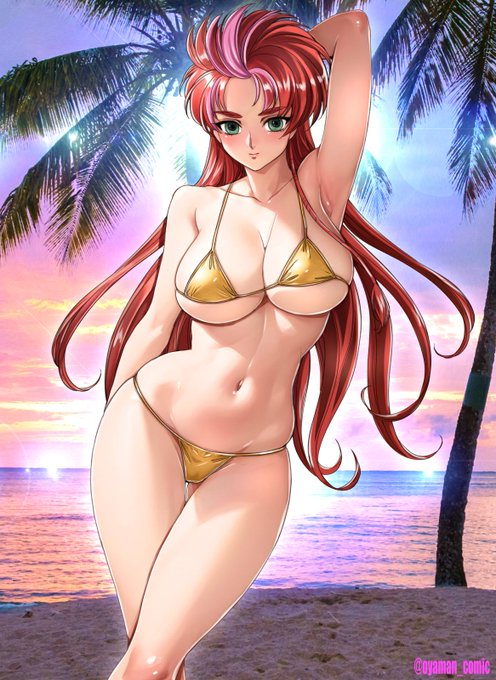 ダンクーガの結城沙羅塗りました! SSD飛んだんで間違えて同じのまた塗っちゃいました…。