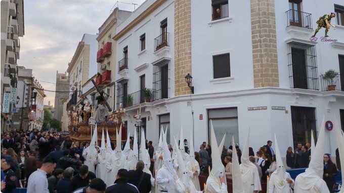 Vídeo de de Nuestro Padre Jesús de la Misión Redentora por la Calle Jose Luis Diez en la mañana del Viernes Santo 2025