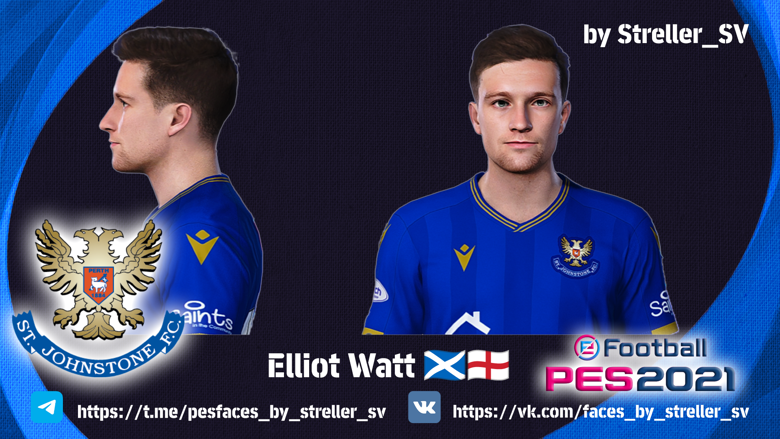 Streller_SV_pes's tweet photo. Elliot Watt ๐ด๓ ง๓ ข๓ ณ๓ ฃ๓ ด๓ ฟ๐ด๓ ง๓ ข๓ ฅ๓ ฎ๓ ง๓ ฟ
Scottish Premiership | St. Johnstone FC ๐ตโช
---
Download: https://t.co/8TAv1OpOu3
---
Face for PES 2021/2020
---
#PES2021 #realface #StJohnstoneFC https://t.co/fTdYIGb2CY