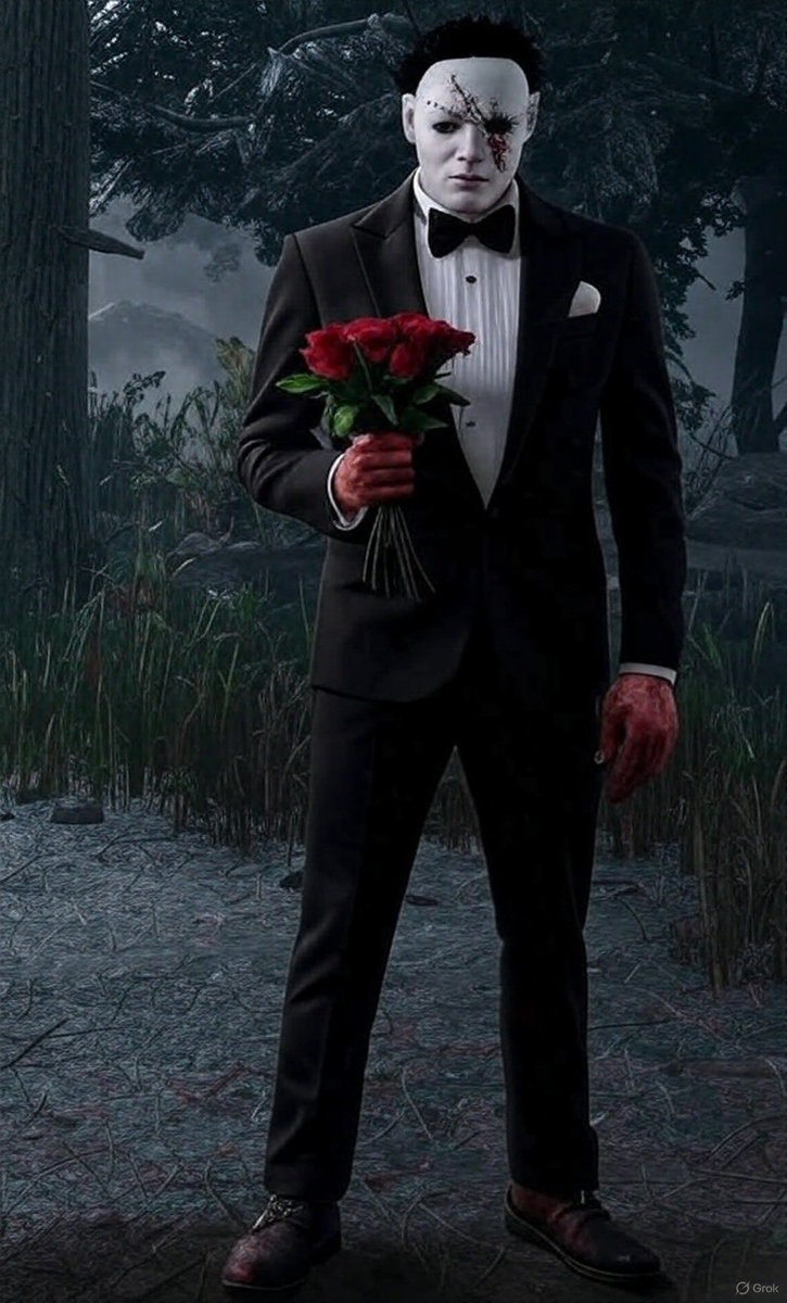 マイケル・マイヤーズの新スキン良過ぎますね‼︎
薔薇の花束でメメられるなんて・・・‼︎

#フェイク画像です
#信じないでください
#DeadbyDaylight