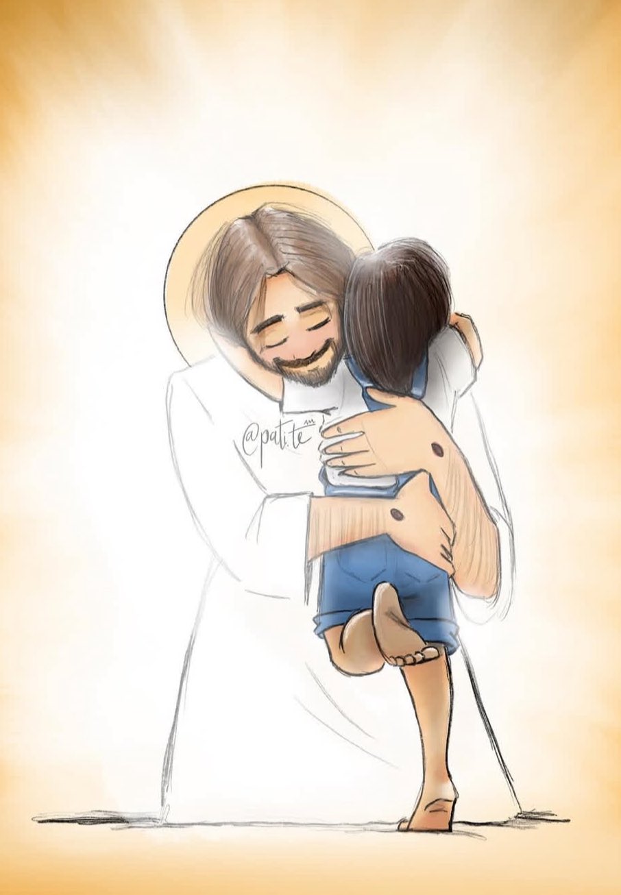 pati.te on X: "¡Cristo ha resucitado! Nuestra vida tiene sentido. La muerte  no es el final del camino. Y yo me abrazo a Jesús para decirle que le  quiero y darle las