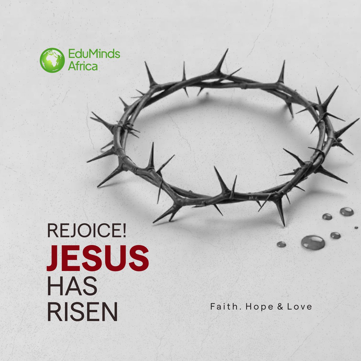 edumindsafrica's tweet image. This Easter, we’re reminded of the power of renewal.
Let’s rise together to build a world where every child learns and the Earth breathes free.
#edumindsafrica #easter #jesus