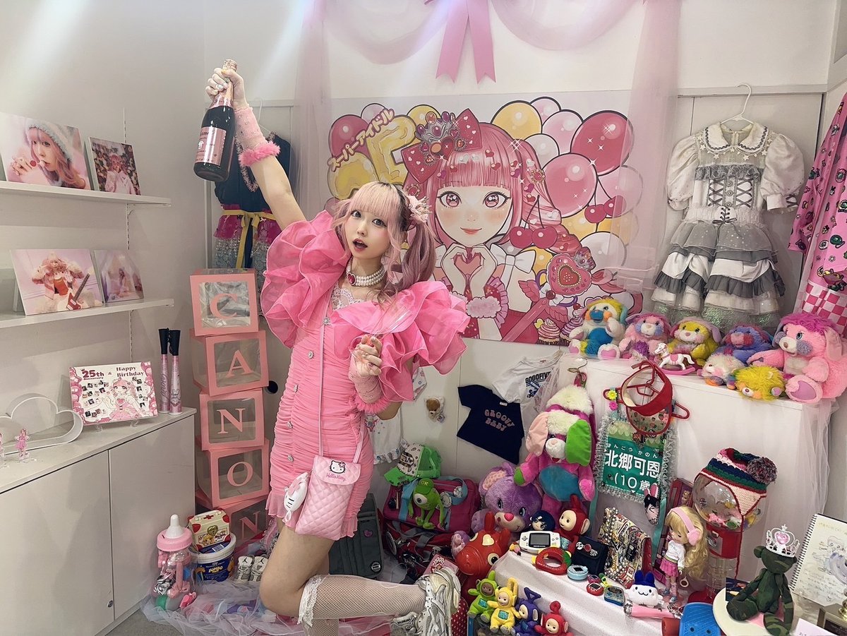 「北郷可恩さんの個展「Super Idol」のイラストのお仕事をさせていただきまし」|巽千沙都/ChisatoTatsumiのイラスト