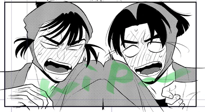 進捗 また変顔させてる
留文です 