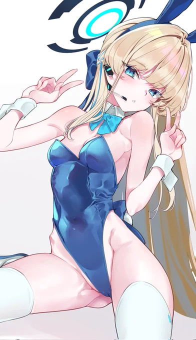 ここだけの話僕はバニートキが大好きです#ブルアカ 