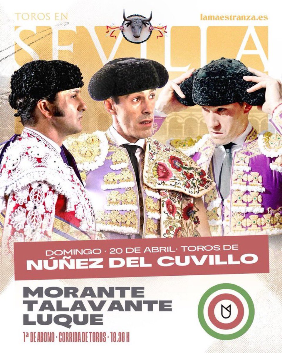 ¡VOLVEMOS!

✨El día más prestigioso del calendario taurino ha llegado.

¡Este es el cartel!