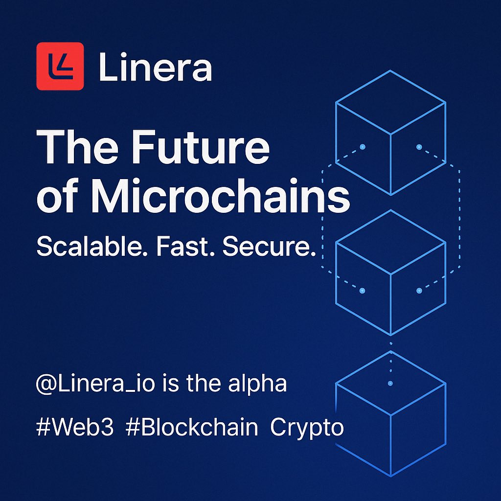 mayha679's tweet photo. @linera_io is the alpha, #microchains. Welcome to the future of #microchains – scalable, fast, and secure like never before!
Explore the next-gen blockchain designed for mass adoption.
Check it out here: Testnet II: Babbage https://t.co/olyLSafMCy
#Web3 #Blockchain #Crypto https://t.co/FjBwAWcAH0