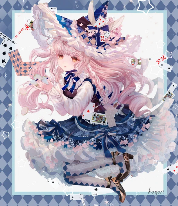 happyEasterイースターアリス魔女イースターのお祝いイラストのお気に入り作品です皆様がすてきなイースターを過ごされますよう#イースター 