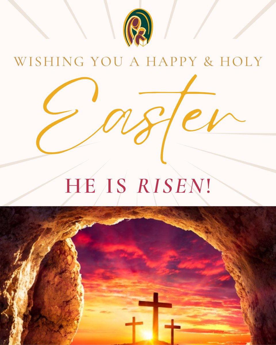 Christ is Risen! He is Risen indeed. Alleluia ✝️ 🌅 Wishing you all a Happy &amp; Holy Easter #StAnnesEnfield
