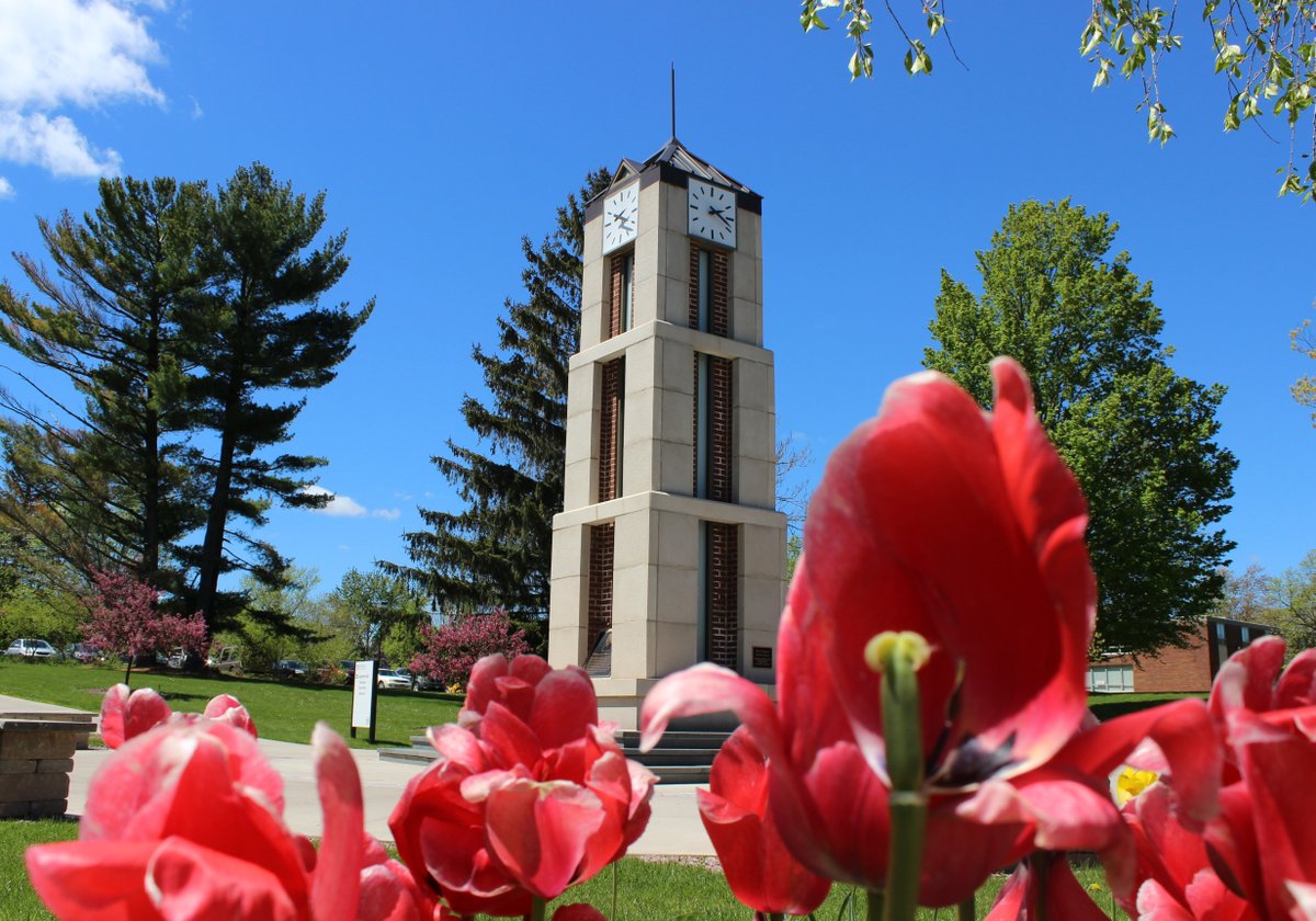“He is not here; He has risen, just as He said. Come and see the place where He lay.”  Matthew 28:6
Happy Easter from Roberts Wesleyan University!