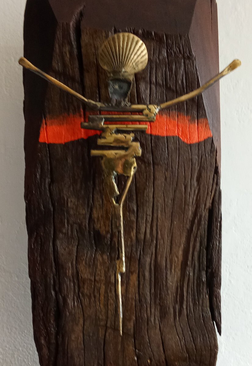 FitoSayago's tweet image. Feliz Pascua de resurrecci贸n.#escultura #bronce #madera #pascua #puntadeleste