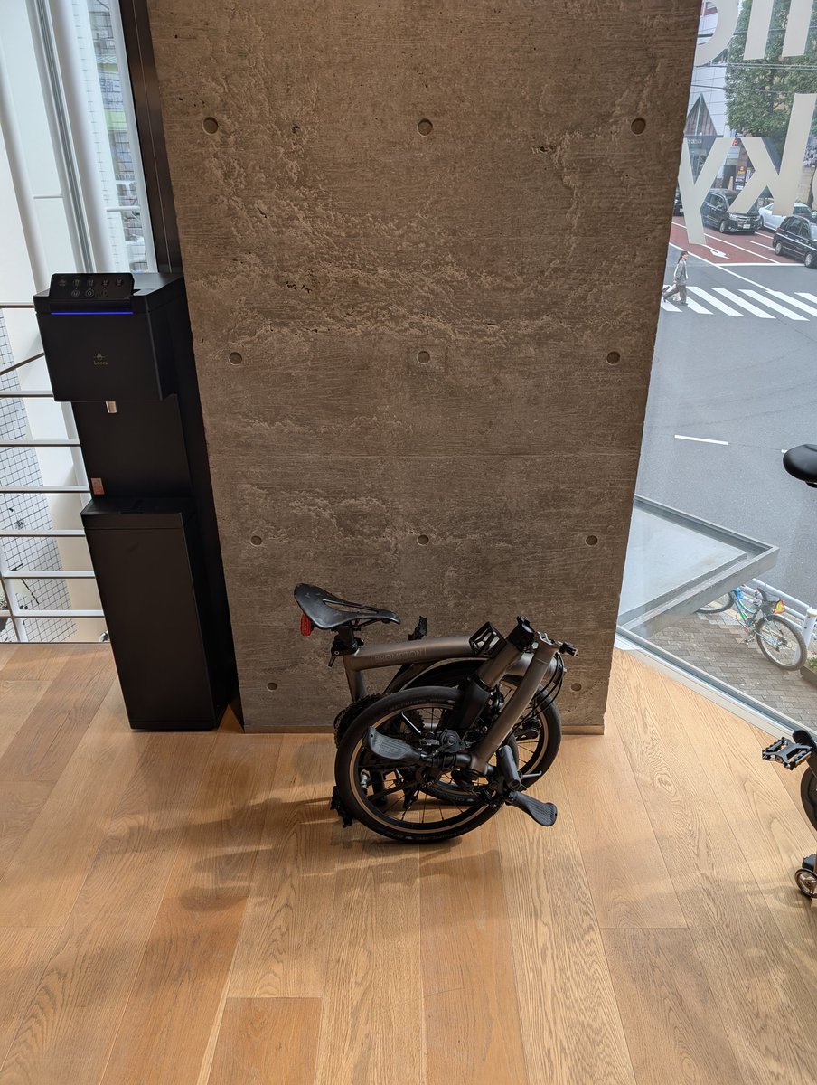 Genuine_S's tweet image. 今日の複数ミッション完了。急いで帰りたいので、ワープ。#Brompton #tline
