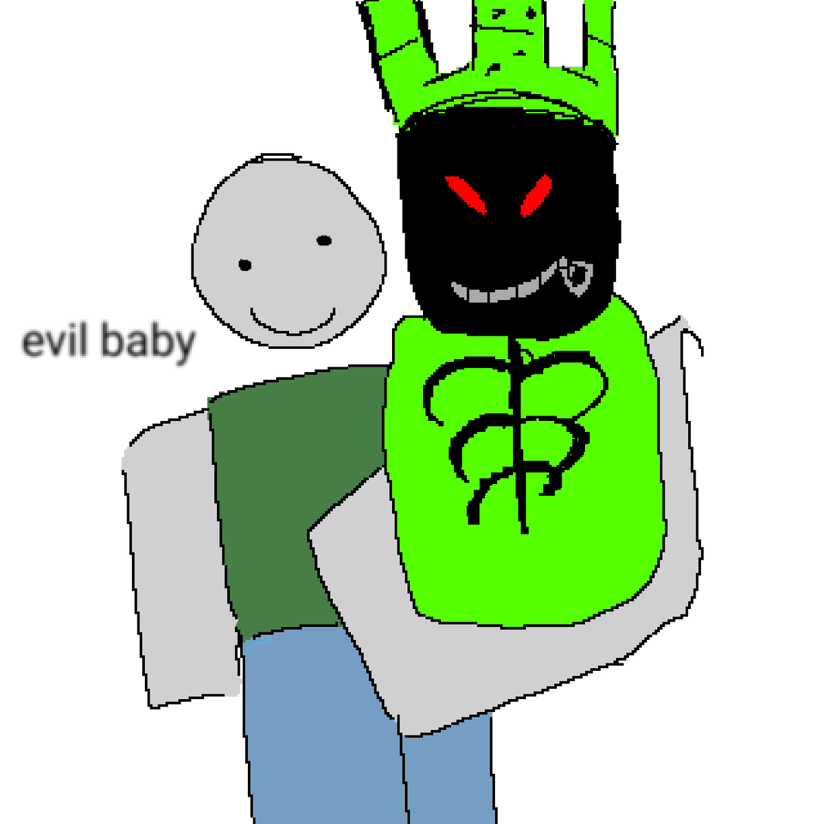 lemmy_len's tweet image. evil babi

#1x1x1x1 #1egg #robloxart #Forsaken #fanart