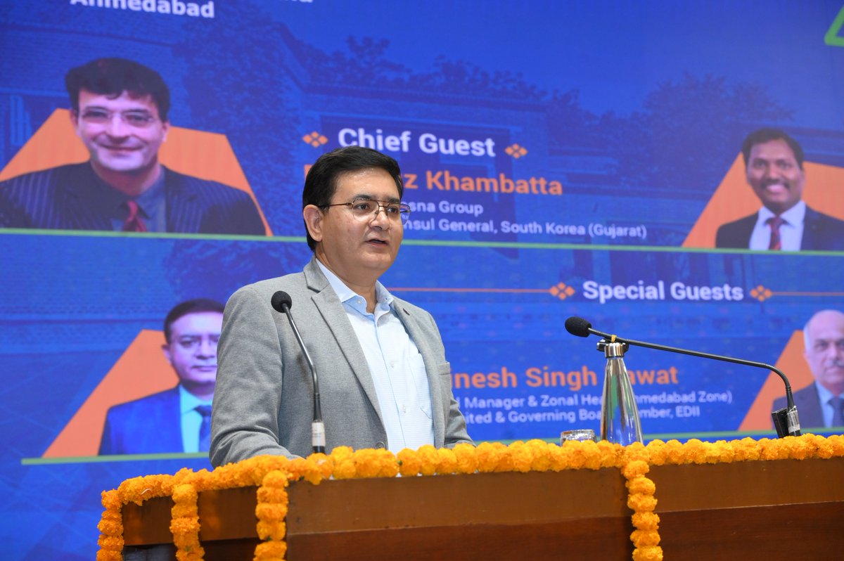 EDII Ahmedabad (@ediiahmedabad) on Twitter photo EDII Ahmedabad proudly marked the 43rd Foundation Day, a significant milestone in our journey of nurturing entrepreneurial spirit and fostering inclusive growth across the nation.
The celebration was graced by Chief Guest: Dr. Piruz Khambatta, Chairman ā <a href="/rasnaindia/">Rasna International</a> Group & EDII Ahmedabad proudly marked the 43rd Foundation Day, a significant milestone in our journey of nurturing entrepreneurial spirit and fostering inclusive growth across the nation.
The celebration was graced by Chief Guest: Dr. Piruz Khambatta, Chairman ā <a href="/rasnaindia/">Rasna International</a> Group &