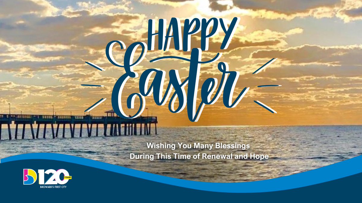Happy Easter! Wishing you many blessings during this time of renewal and hope. 

#Easter #DaniaBeach #SeaItLiveItLoveIt