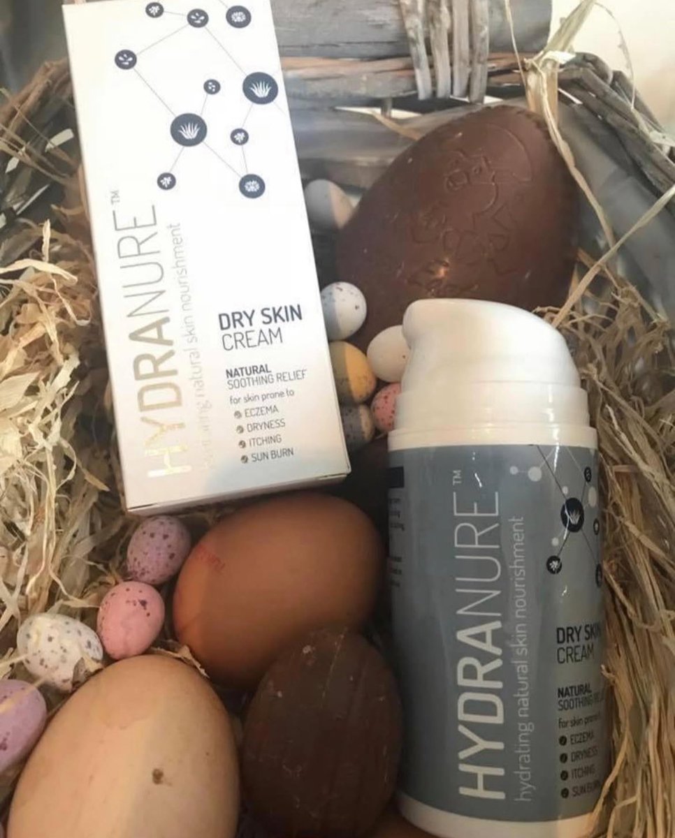 Happy Easter Sunday folks!  For Egg-stremely soft skin the natural way, it has to be <a href="/hydranure/">Hydranure</a> ❤️ hydranure.com &amp; amazon.co.uk/HydraNure-Natu… ❤️ #eczemacream #dryskincream #wheresyourhydranure #aftersun #naturalandorganic