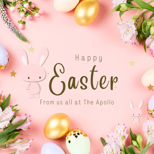 The_Apollo_GH's tweet photo. 🐰 H A P P Y  E A S T E R 🐰
We hope everyone is having a wonderful chocolate filled day! 🍫 https://t.co/O0hee8yoDn