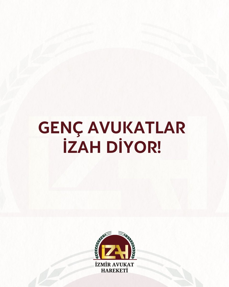 izmiravhareketi's tweet photo. GENÇ AVUKATLAR İZAH DİYOR!

19 Nisan 2025 tarihinde gerçekleştirilen İzmir Barosu Genç Avukatlar Meclisi seçimleri tamamlandı. İzmir Avukat Hareketi olarak aday gösterdiğimiz 21 meslektaşımızdan 19’unun seçilmesiyle, gençliğin ortak iradesi meclise güçlü bir şekilde yansıdı.

Bu süreçte emeği geçen tüm meslektaşlarımıza teşekkür ediyor, aynı zamanda mecliste bizimle birlikte görev alacak olan ve farklı aday listesinden seçilen iki meslektaşımızı da gönülden kutluyoruz. Genç Avukatlar Meclisi’nde birlikte çalışacak olmaktan memnuniyet duyuyoruz.

Yine bizlerle beraber geç saatlere kadar kalarak, seçimin tamamlanması için emek veren baro personeline de şükranlarımızı iletiyoruz.

Ne yazık ki seçim süreci, baro yönetiminin organizasyon eksikliği ve aceleyle değiştirilen yönerge nedeniyle ciddi aksaklıklarla geçti. 

Yaklaşık 750 oyun sayımı, gece saat 02.30’a kadar sürdü. Tarafsız olması gereken divan, yönerge gereği baro yönetim kurulu üyelerinden teşkil etmiştir ve görevli yönetim kurulu üyeleri seçim günü taraf olduklarını belli eden renkler kuşanmaktan çekinmemişlerdir. Bu durum, adil ve şeffaf seçim ilkelerine gölge düşürmüş, yönetimin her zaman eleştirdiği kişi ve kuruluşlarla benzer zihniyette hareket ettiğini bir kere daha gözler önüne sermiştir.

Seçimlere yalnızca 40 gün kala, Genç Avukatlar Meclisi Yönergesi’nde yapılan değişikliklerle meclisi etkisizleştirmeye dönük girişimlere rağmen, genç meslektaşlarımızın iradesi bu müdahaleleri boşa çıkarmıştır. İzmir Barosu yönetiminin, "biz istedik öyle oldu" tavrına genç avukatlar sandıkta cevap vermişlerdir. Gençliğin sesi susturulamamıştır.

Şimdi, tüm genç meslektaşlarımızla birlikte, daha katılımcı, daha üretken ve daha güçlü bir meclis inşa etme zamanı. Gençliğin dayanışmasını büyütmek, ortak sorunlarımıza çözüm üretmek ve mesleğimizi birlikte daha ileri taşımak için buradayız. Aynı hassasiyetin Baro Yönetimi tarafından gösterileceğine olan inancımızı da hala koruyoruz.

İzmir Avukat Hareketi