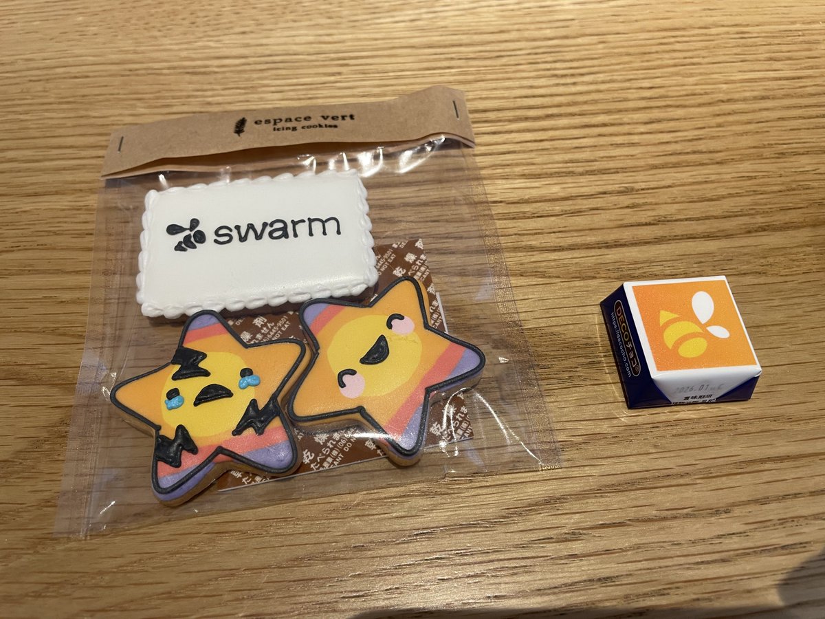 xtetsuji's tweet photo. 昨日の #4SQDay で頂いたものより。今年も限定グッズが嬉しい! https://t.co/jkjSOF8LFS