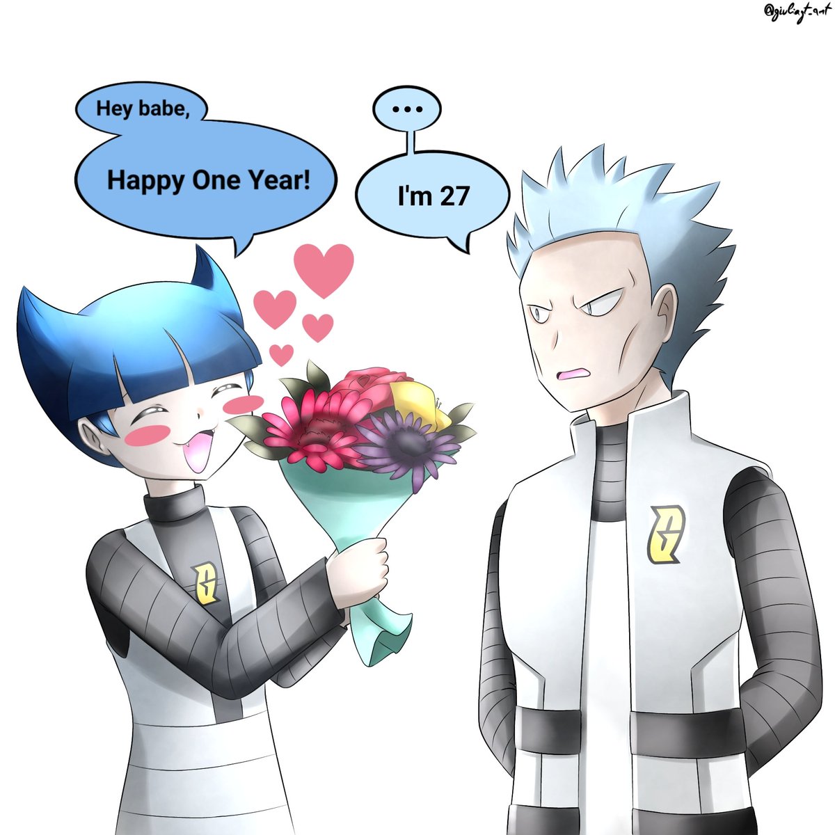 giuliagt_art's tweet photo. Made this for an art collab on Instagram ๐
I think I've exaggerated with the shading and turned Saturn's hair black ๐ญ
I'll try to avoid that next time ๐
#art #pokemon #teamgalactic https://t.co/9dVrMuC560