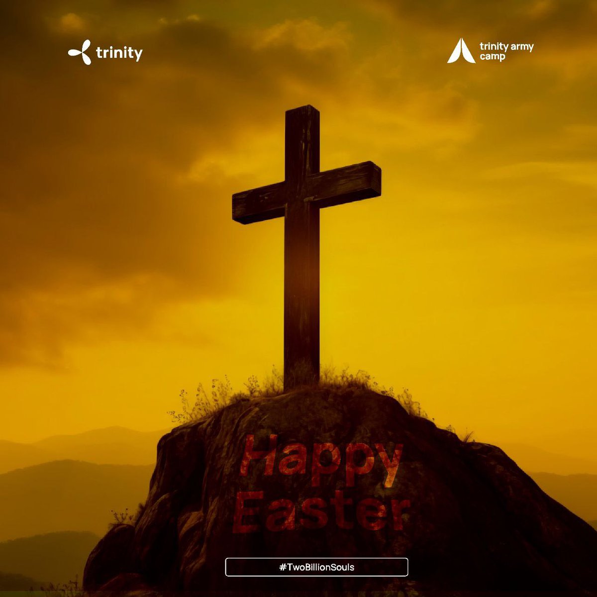 trinitypod's tweet photo. Happy Easter👑
Jesus came, died, was buried and rose up on the third day across to the Will (Purpose + Choice) of God.

#Twobillion #purpose #destiny #trinitypodcast https://t.co/NvgwibtTbc