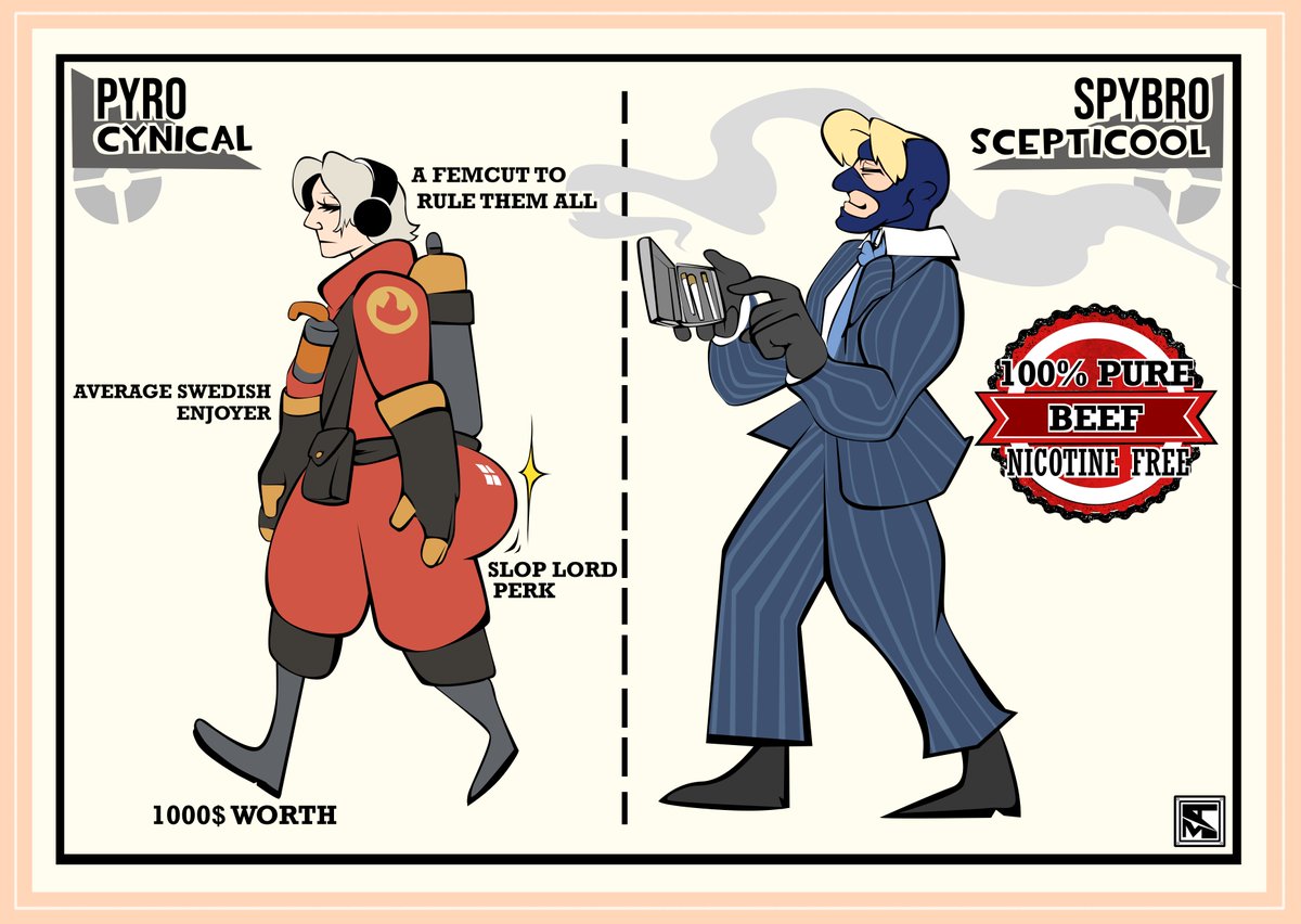 Sorry <a href="/Pyrocynical/">Pyrocynical</a> ...
The RottenCore power was too strong🪖
#TeamFortress2 #fanart #shitpost