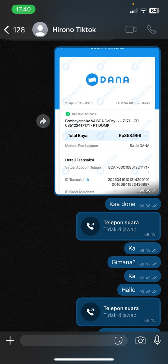 anandalunatics's tweet photo. Hallo semuanya, aku cmn mau kasih tau hati2 ya sm yg namanya sekaraskia, karena aku kena scam sm dia smpe 1,5jt #scam https://t.co/Ux27gnHwAy
