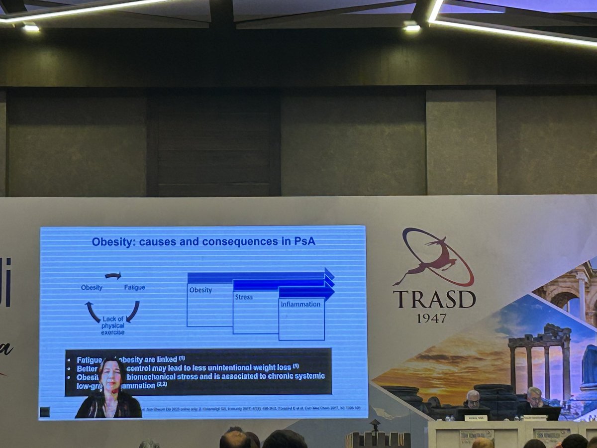 Genç TRASD (@genctrasd) on Twitter photo 🔥 A fascinating talk by Prof. Laure Gossec at #TRC2025 on comorbidities in PsA and how they shape treatment decisions. We’re truly grateful for her valuable contribution to our congress — an honor to have her with us! <a href="/GrappaO/">GRAPPA Network - Official</a> #PsA #Rheumatology 🔥 A fascinating talk by Prof. Laure Gossec at #TRC2025 on comorbidities in PsA and how they shape treatment decisions. We’re truly grateful for her valuable contribution to our congress — an honor to have her with us! <a href="/GrappaO/">GRAPPA Network - Official</a> #PsA #Rheumatology