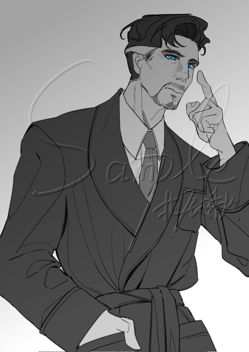 #DoctorStrange 感谢老板约稿让我带薪画画🥹