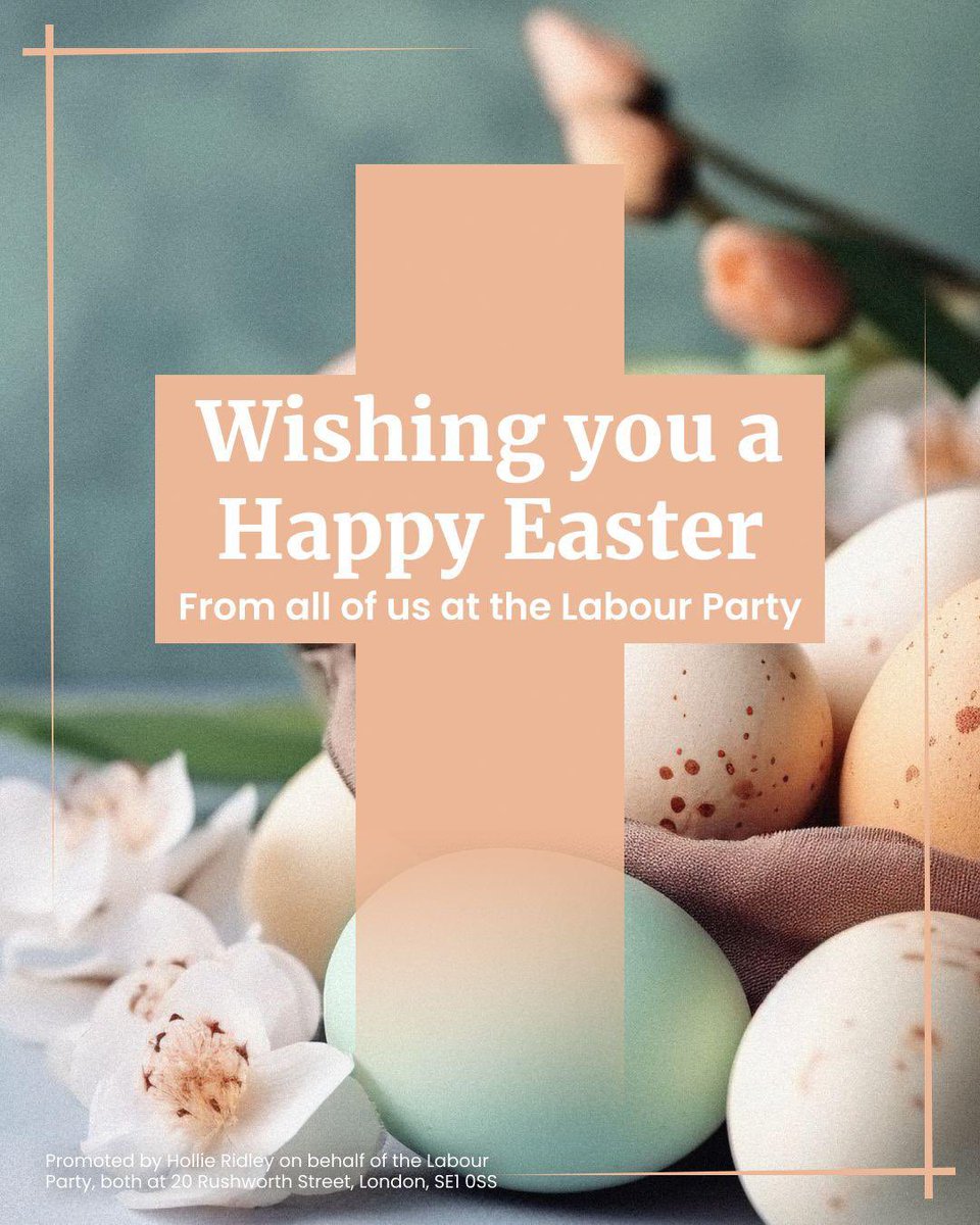 My best wishes to everyone celebrating Easter in Peterborough &amp; around the country. 

The resurrection brings hope over despair. 

This matters in today’s anxious world whether it is worries at home or globally. 

May you all have a peaceful Easter.