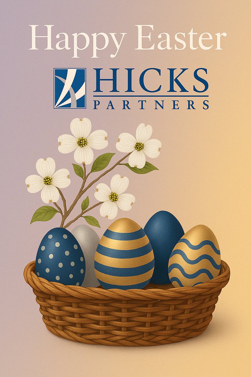 Wishing you a joyful Easter from all of us at Hicks Partners.