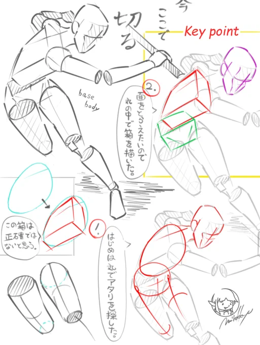 立体強化練習✏️
胴の部分はもう少し分析しないとかも
だが!描いてて楽しいポーズだった
#スケッチ #クロッキー 