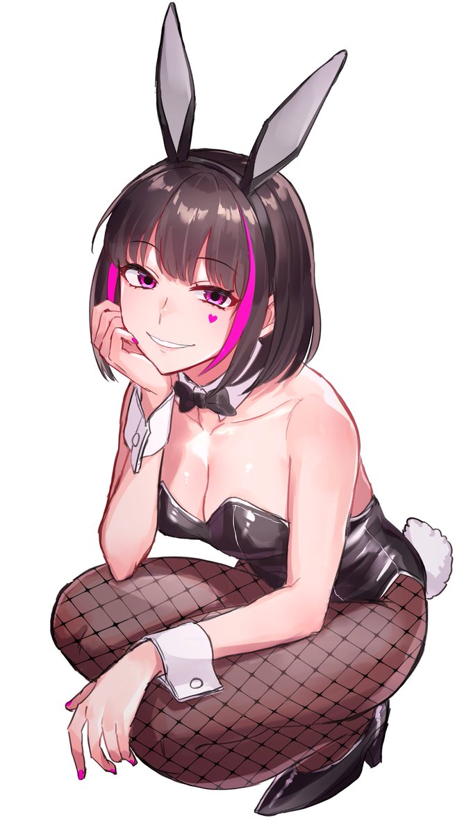 「私もりしゅうさんのサイコバニー先輩のFAでバニーガールの過去絵あるからあげとこう」|もちうさ@ご飯が美味しいのイラスト