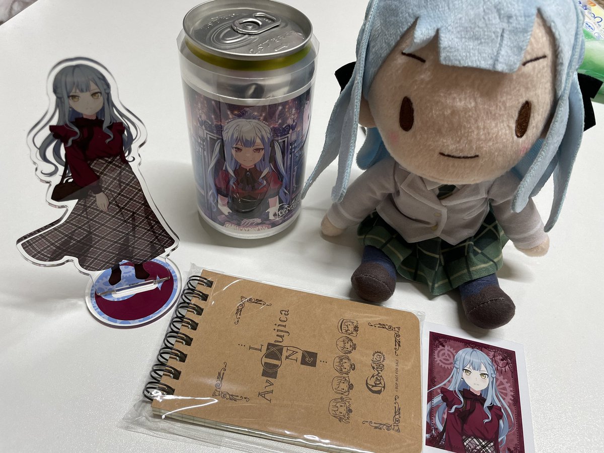 ixia_ruby's tweet image. ラリーもクリアー、マイムジ展もクリアー！聖地巡りも少し兼ねてた
 #謎解きラリー #AveMujica #マイムジ展 #豊川祥子