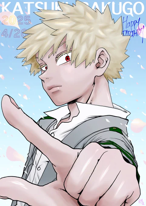 #爆豪勝己誕生祭2025 #爆豪勝己生誕祭2025お誕生日おめでとう 