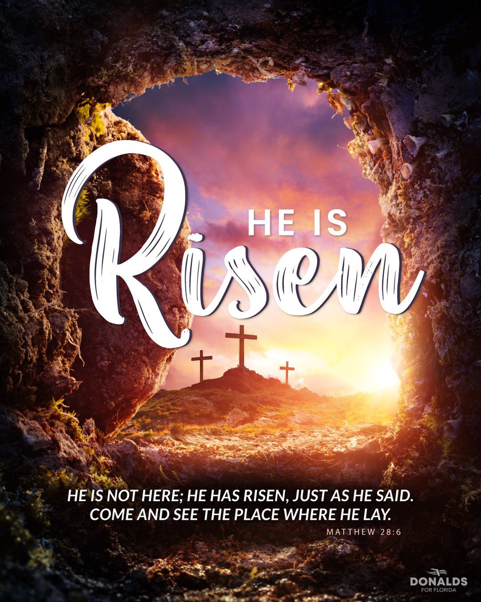 "He is not here; he has risen, just as he said. Come and see the place where he lay." — Matthew 28:6

Wishing a blessed and happy Easter Sunday to all who celebrate!