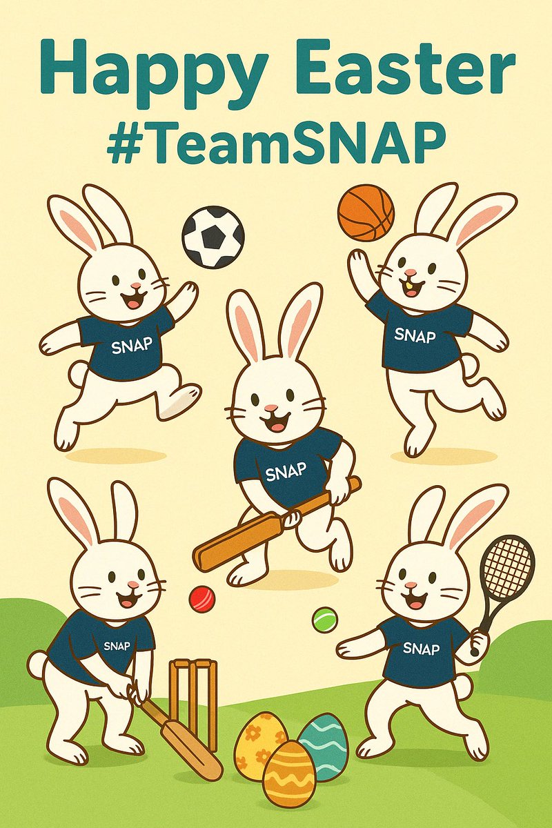 Wishing all of our clubs a Happy Easter!

 #TeamSNAP