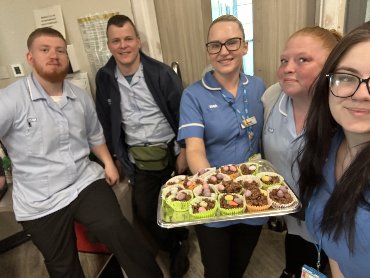 bryony - rmn (@rmnbryony) on Twitter photo happy easter from Team Walkerwood!! an egg hunt and cornflake cakes for all🥚🐰✨ #picupositivity #penninecarepeople <a href="/PennineCareNHS/">Pennine Care NHS FT</a> happy easter from Team Walkerwood!! an egg hunt and cornflake cakes for all🥚🐰✨ #picupositivity #penninecarepeople <a href="/PennineCareNHS/">Pennine Care NHS FT</a>